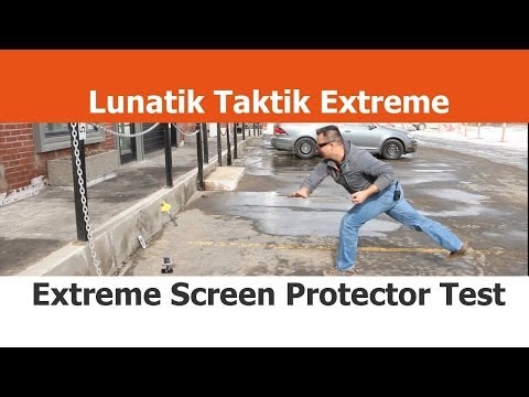 Extreme Screen Protector Test - Lunatik Taktik Extreme - Part 1? - iPhone 5S cases