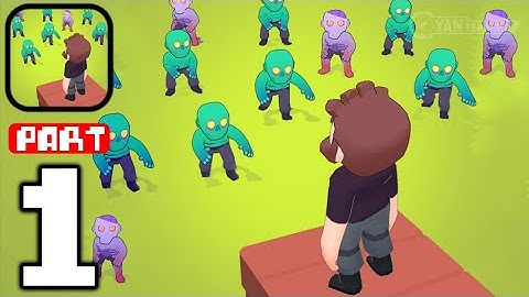 Last Stronghold - Gameplay Walkthrough Part 1 Defeat the Evil Zombie Army (iOS,Android)