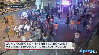 Police struggle to hire as violence continues