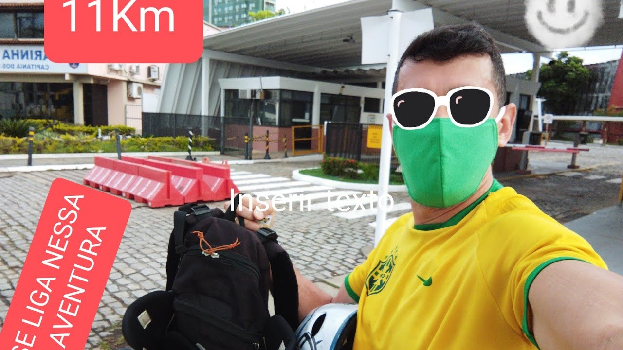 Indo trabalhar de Patins, 11KM na íntegra.