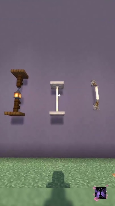 Идеи фонарей в Майнкрафт #minecraft #hinna #майнкрафт #идеи # ...