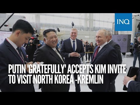 Putin 'gratefully' accepts Kim invite to visit North Korea —Kremlin