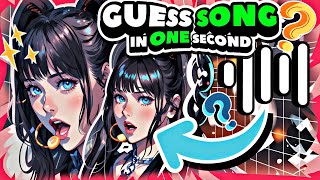 GUESS THE KPOP SONG IN 1 SECOND  -  FUN KPOP GAMES 2024