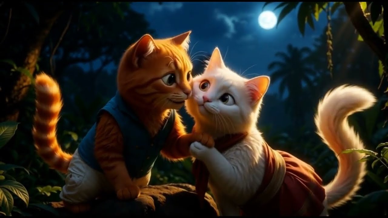 🐾 New Cat Cartoon in English | Cute Cat & Funny Moments | Mahmuda AI World