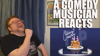 A Comedy Musician Reacts | Culinary Conniptions by ThatLuckyPanda *HAPPY BIRTHDAY TO ME* [REACTION]