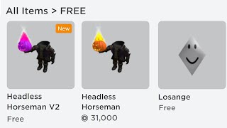 ROBLOX ADDED A NEW FREE HEADLESS! GET NOW!!