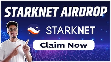 Starknet Airdrop is Now Live for Claiming! $STRK Airdrop 🪂