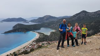 Ликийская тропа западная без рюкзаков, поход с детьми