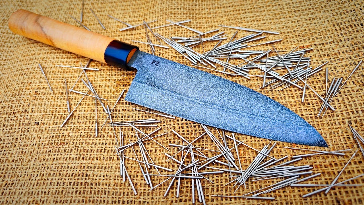 От швейных игл до японского ножа Дэба: Преобразование булатной стали