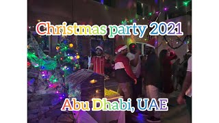Christmas Party 2021 | Buhay OFW | Abu Dhabi | UAE | Amazing Jessie | Vlog16