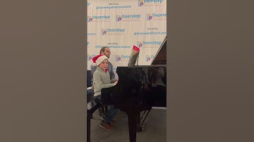 Thumbnail of George C  plays 'Jingle Bells' on Piano w/Aaron Oberlander!