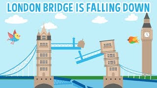 Video thumbnail of "London Bridge Is Falling Down Kids Songs | Nursery Rhymes Collection & Children Song"