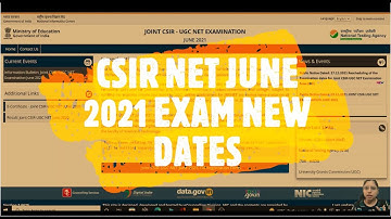 Update ! CSIR NET JANUARY 2022 EXAM NEW DATES | CSIR NET JUNE 2021 EXAM NEW SCHEDULE