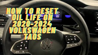🔧 How to Reset Oil Life on 2024 VW Taos | Quick Maintenance Light Reset 🔧 How to Reset Oil Life on 2024 VW Taos | Quick Maintenance Light Reset