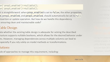 Optimizing Eloquent Models with Column Dependencies in Laravel