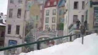 Skiing in quebec