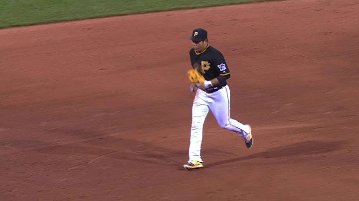 CHC@PIT: Russell lines out sharply to end the 9th