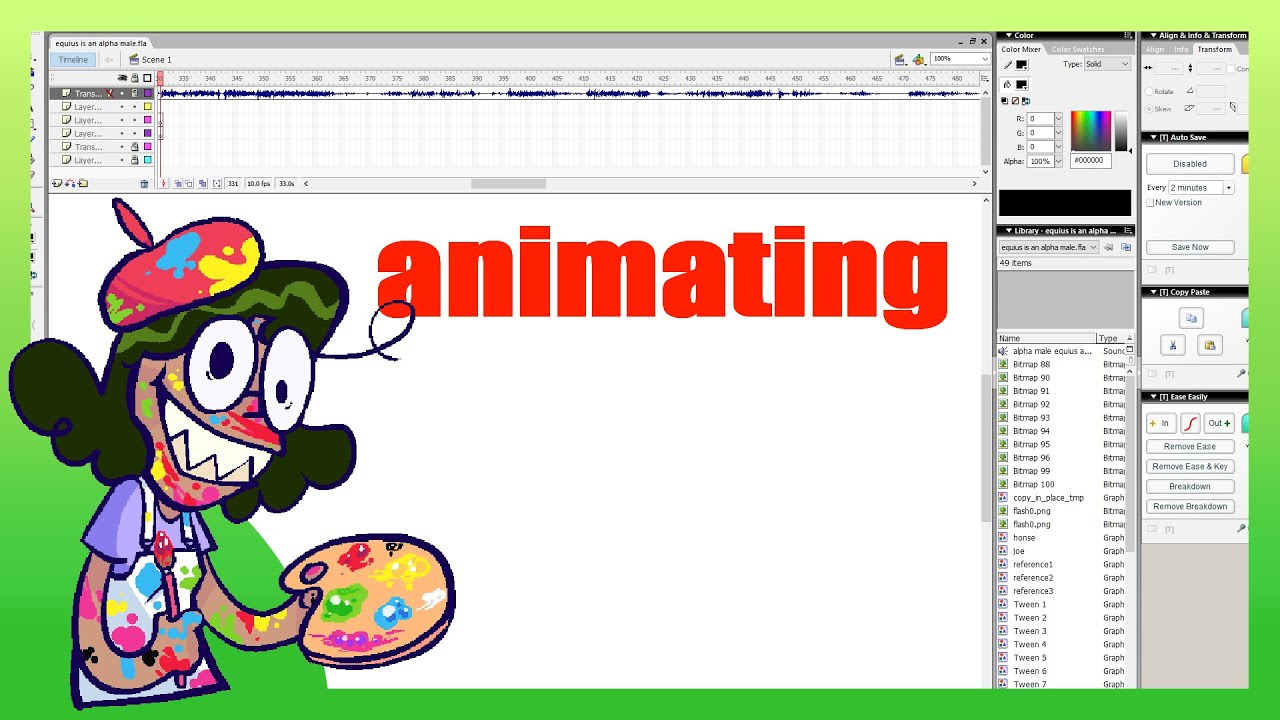IM ANIMATING!!!!!! - YouTube