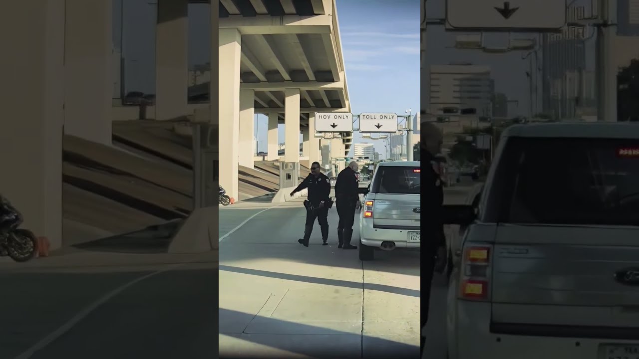 Cops Bust HOV Lane Violaters Houston