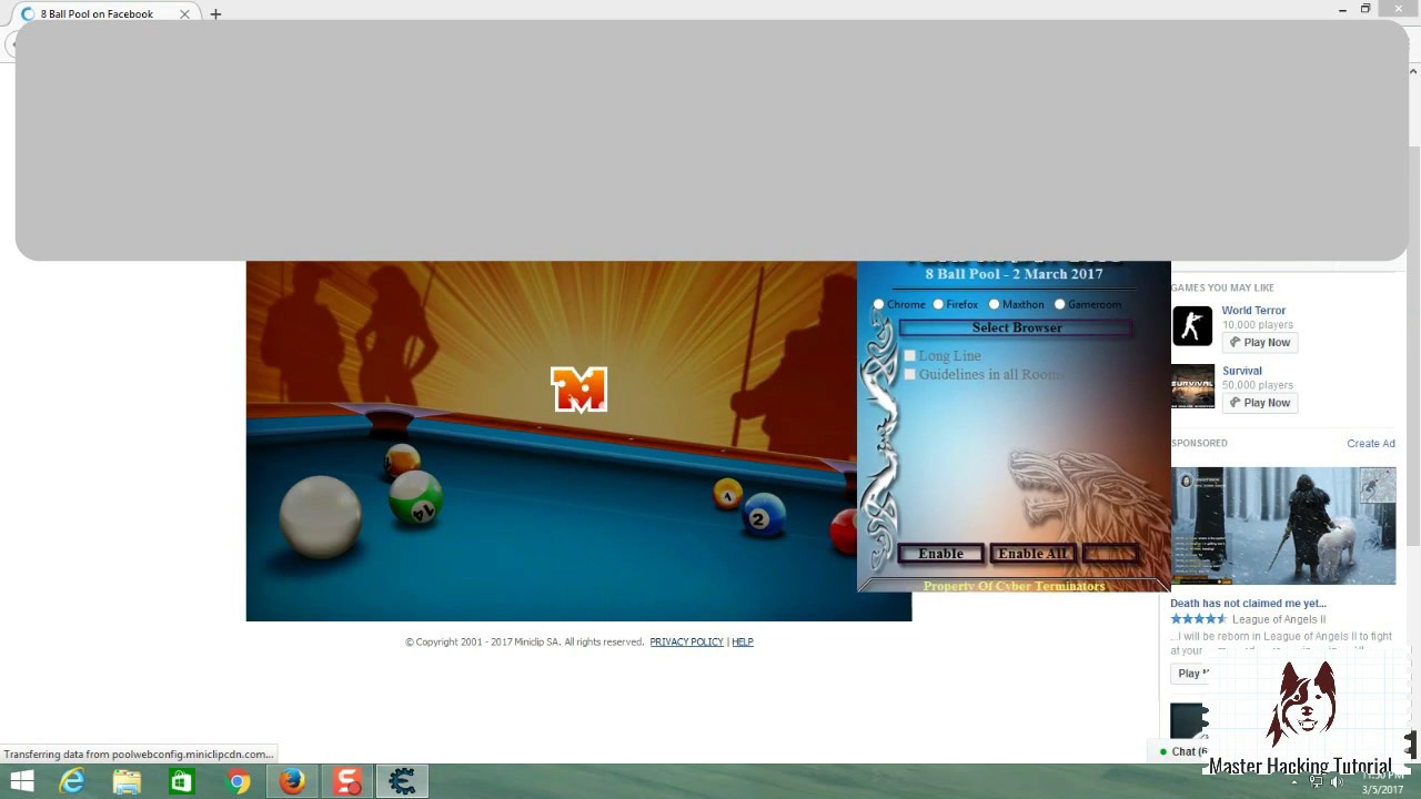 8 Ball Pool Long Line Hack Windows - 