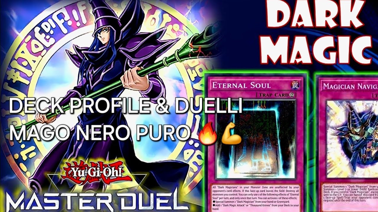 YU-GI-OH! MASTER DUEL MAGO NERO PURO DECK PROFILE & DUELLI!! COMPETITIVO O FOR FUN!? 🤔🔥
