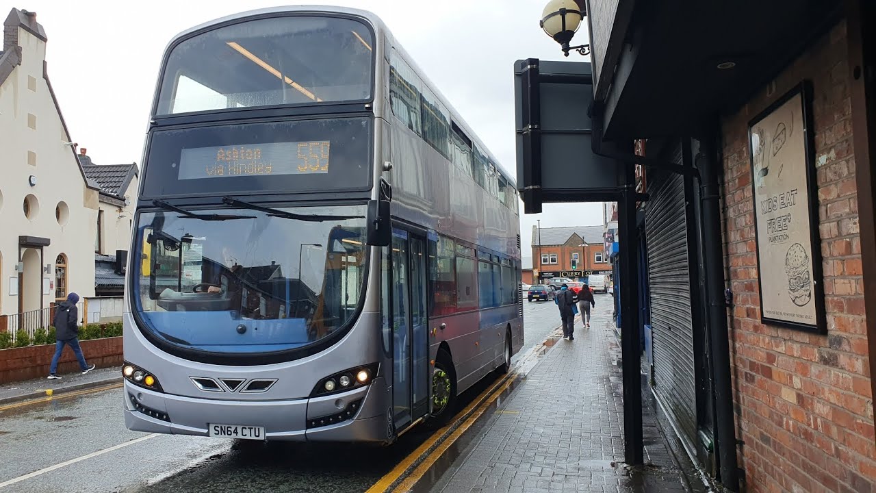 Nice!! Vision Bus Wright Streetdeck SN64CTU - Route 559 - YouTube