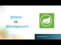 Common Interview Question: @Bean vs @Component | Spring Boot Interview Series #3