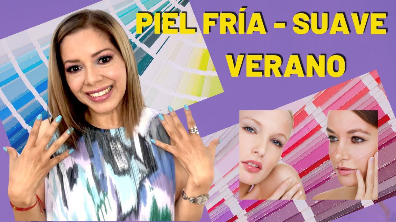 PALETA DE COLOR VERANO | PIELES FRÍAS SUAVES |Colores del VERANO