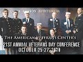 2018 Veterans Day Conference - DAY 1