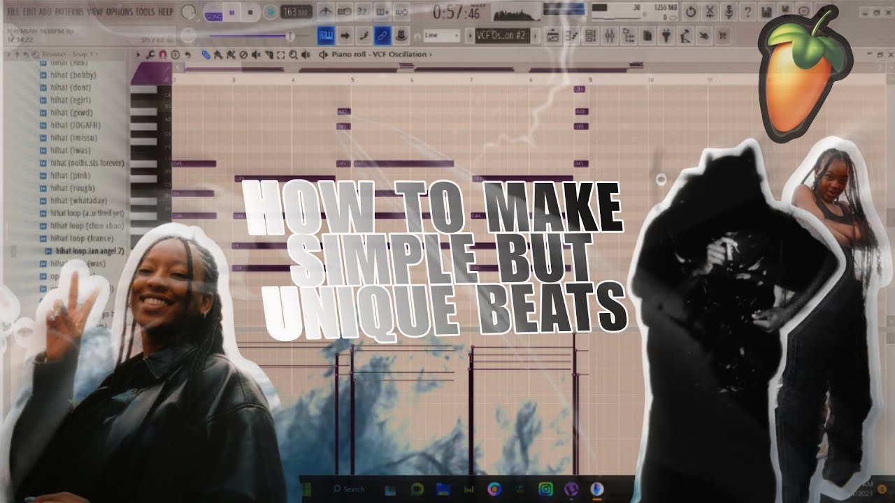 how to make simple but unique beats in under 10 mins - YouTube
