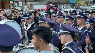 海軍官校軍樂隊｜空軍官校軍樂隊｜Drum Battle ｜2020 嘉義市國際管樂節