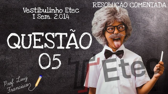 Vestibulinho ETEC 2º semestre de 2012