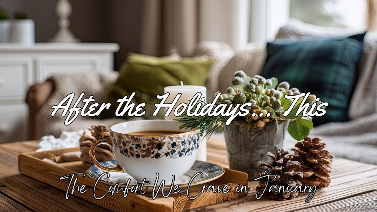 Luxury Meets Rustic Style ❄️ Cozy Winter Cabin Decorating Ideas for January