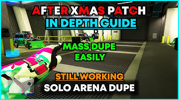 *FULL IN DEPTH GUIDE* **STILL WORKING MASS DUPE + GARAGE  LEVELS** Solo Arena Car Dupe PS5 *GTA 5*