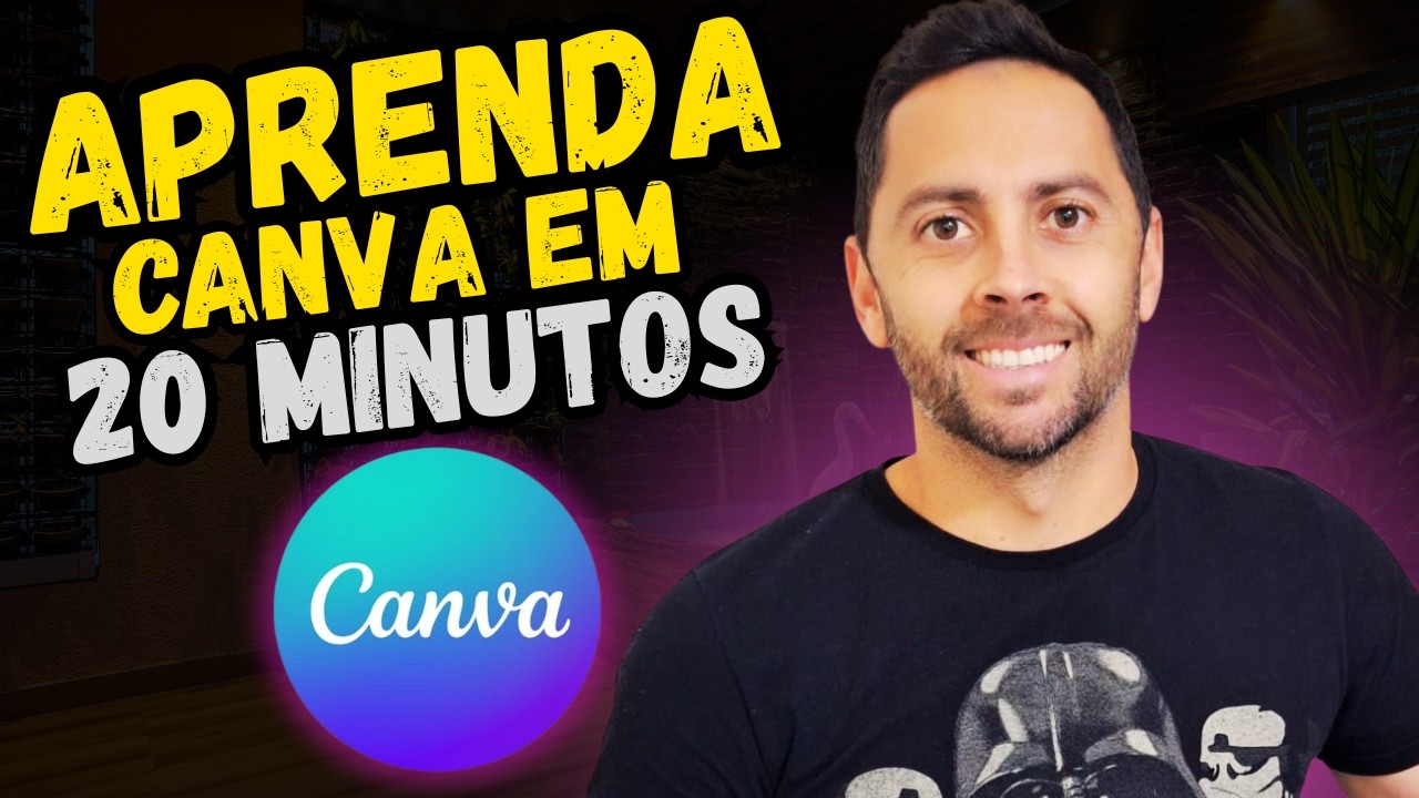 Canva Para Iniciantes - TUTORIAL Completo Para Criar Seu 1º Design - Passo a Passo ATUALIZADO 2025.