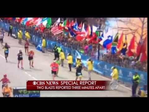 2013 Boston Marathon Actual video of the Bomb Explosion