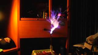 Audio Modulated Solid state tesla coil