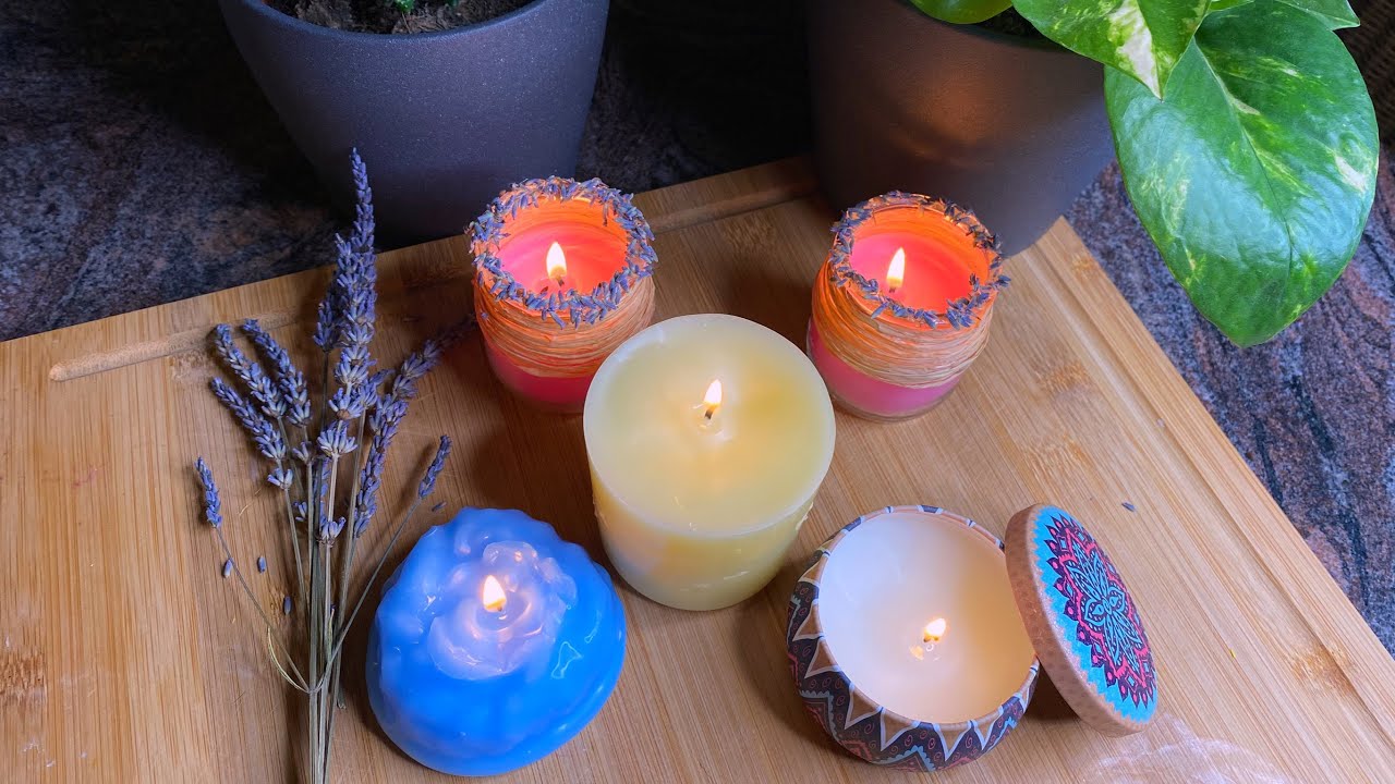 Easy DIY Candles YouTube