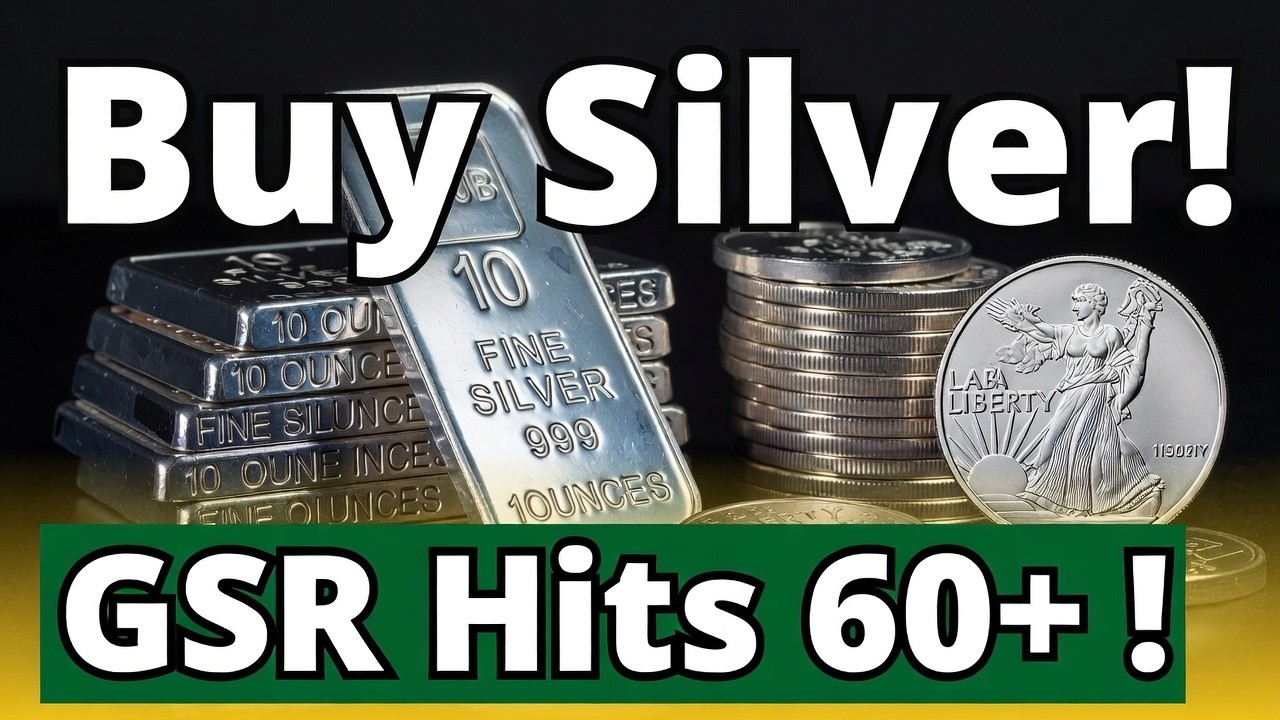 Показатель GSR достиг 60+ – сейчас самое время покупать серебро?