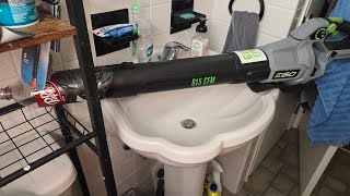 Unclogging The Sink , Using The Destroyer 3000 Method