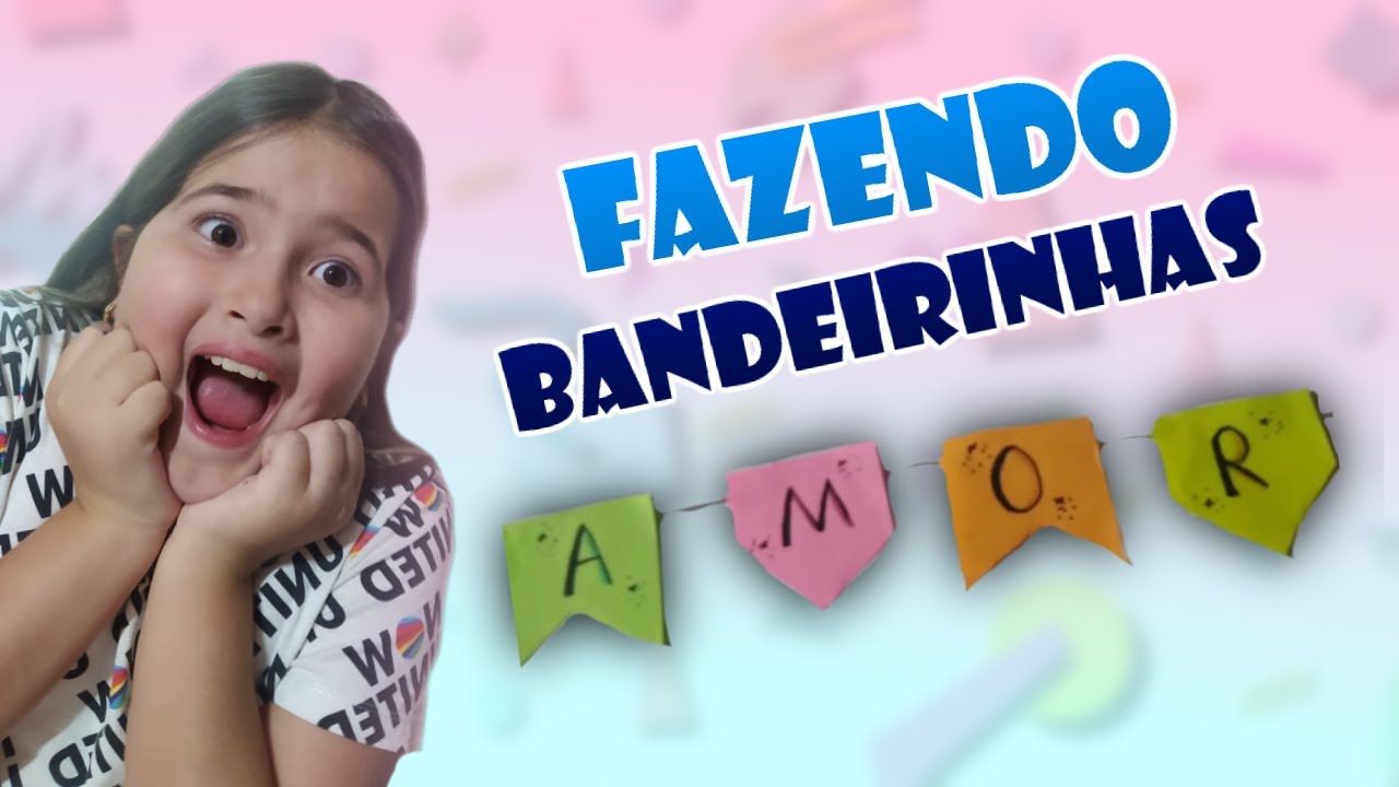 COMO FAZER BANDEIRINHAS LETTERING COM POST-IT - YouTube