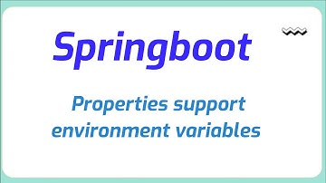Does application properties support environment variables in Springboot