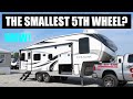 The perfect fifth wheel for a halfton truck tiny fifth wheel rv tour 2022 cougar 24rds