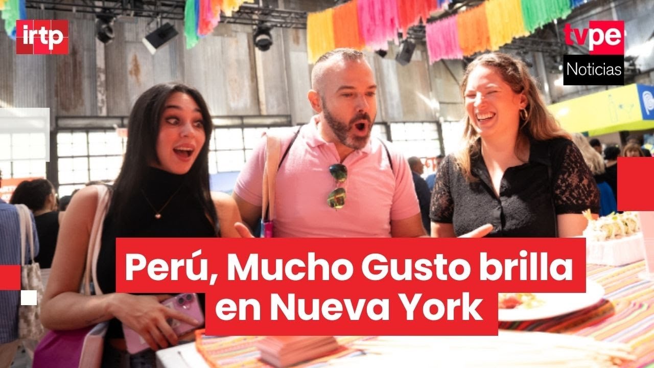 Ministra Desilú León inaugura feria Perú, Mucho Gusto en Nueva York