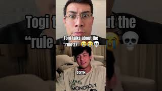 Togi tried it 27 times to make sure he didn’t like it..,,