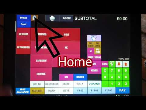 Closing/Shutting down your EPoS Terminal, ICR Touch. Commercial layout