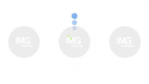 Sequential rotating dots radial lines loading icon animation