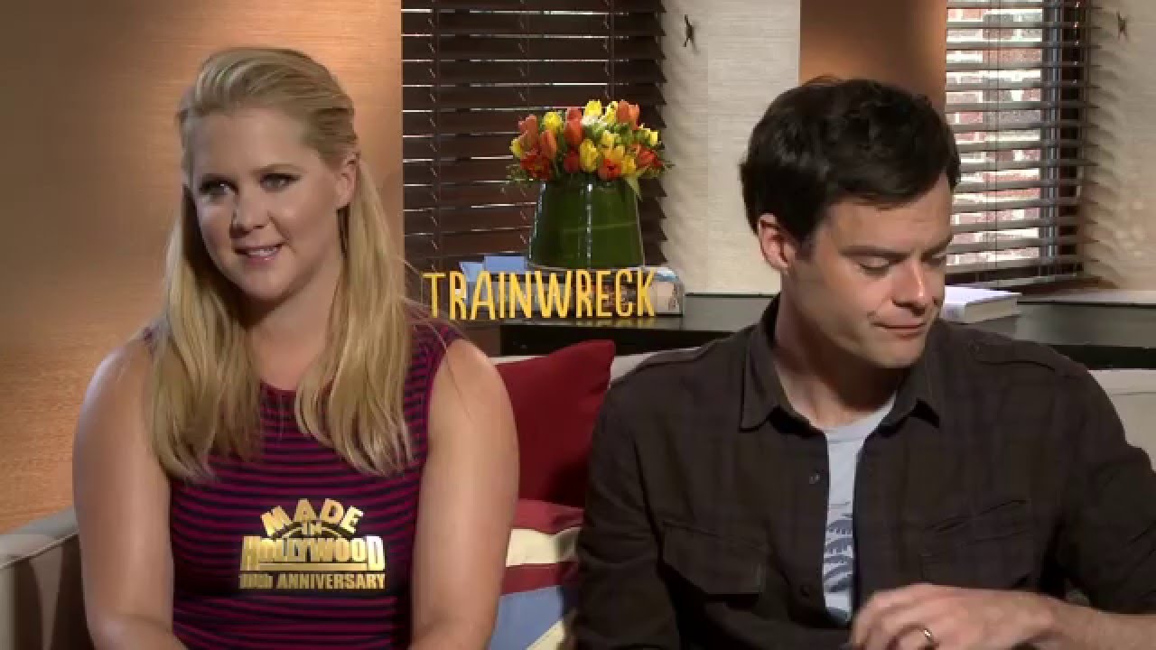 Trainwreck Amy Schumer Bill Hader On Serious Sex Scene Youtube 