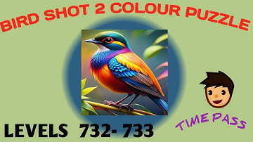 Bird sort 2 colour puzzle 🐦level732-733 #birdshort #puzzlegame #birdpuzzle #birdsortcolorpuzzle