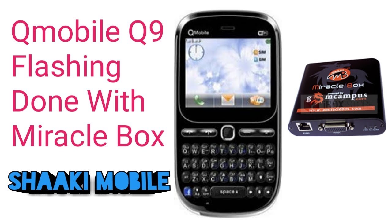 Qmobile Q9 Flashing done With Miracle Box